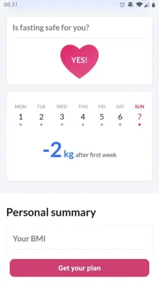 DoFasting android App screenshot 4